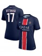 Paris Saint-Germain Vitinha #17 Heimtrikot für Frauen 2024-25 Kurzarm